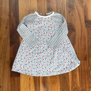 Mini Boden Floral Dress. Size 3-4